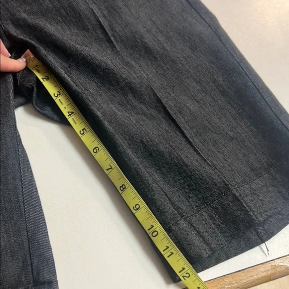 Blue Bermuda Denim Shorts Tailored Knee-Length SIZE 8 by One 5 One - Picture 11 of 13